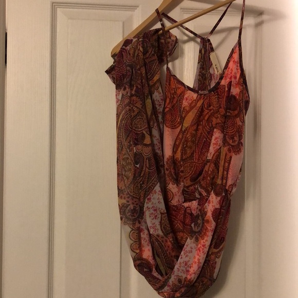 Pink and Orange Maxi Dress - Picture 14 of 15